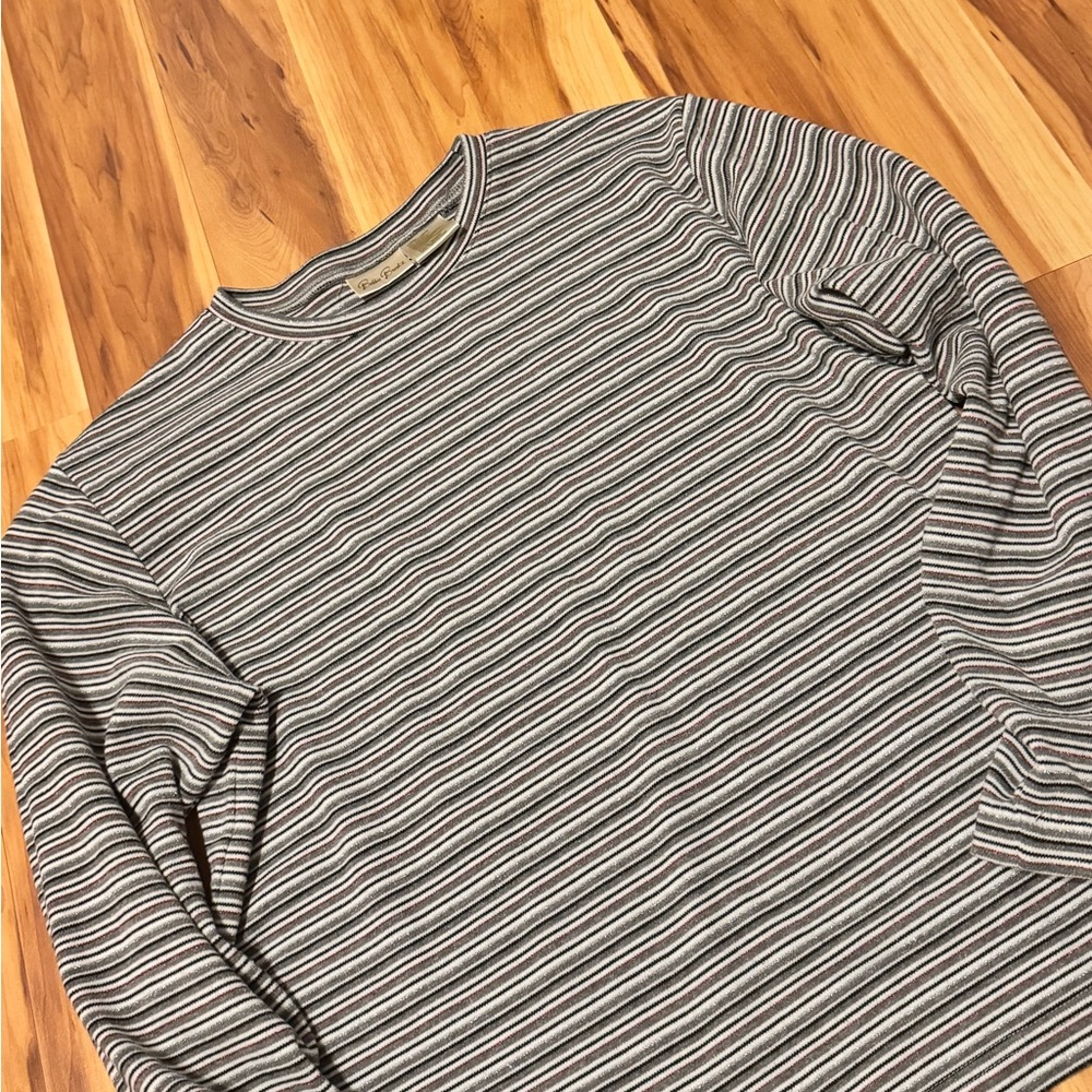 Bobbie Brooks | Striped Gray Long Sleeve Shirt